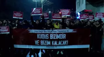 Abd başkonsolosluğu önünde protesto