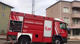 Çengelköy'de tek katlı evde korkutan yangın