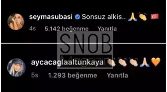 Şeyma Subaşı ve Çağla Ayça Altunkaya, Acun Ilıcalı'yı takdir etti