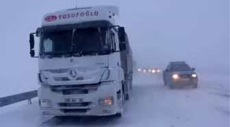 Malatya karayolu tipi nedeniyle ulaşıma kapandı