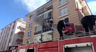 Muğla'da yangın paniği; yangın merdiveni kilitli çıktı