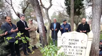 Şehit asker şehadetinin yıl dönümünde anıldı