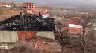 Amasya'da ev yangını