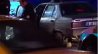 Başkentte kovalamaca kazayla bitti: 1 yaralı