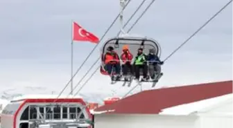 Ergan Dağı'nda yarıyıl tatili yoğunluğu