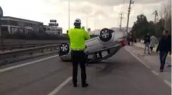 İzmir'de asker uğurlamasından dönen araç takla attı: 1 ölü, 4 yaralı
