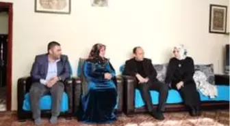 Kaymakam Solak'tan şehit ailelerine ziyaret