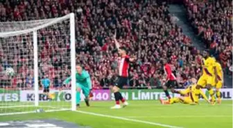 Barcelona, Athletic Bilbao'ya 1-0 yenilerek Kral Kupası'ndan elendi