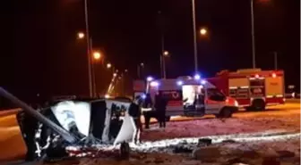 Denizli'de trafik kazası: 3 yaralı