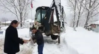 Başkan Şahin'den kar ekibine sürpriz