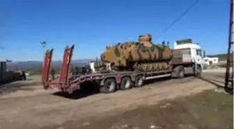 Sınıra ZBT ve zırhlı iş makinesi sevkiyatı