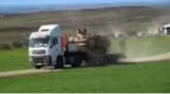 Sınıra ZBT ve zırhlı iş makinesi sevkiyatı