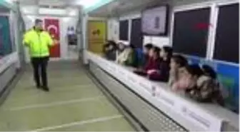 Edirne 'mobil trafik eğitim tır'ı' keşan'da