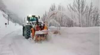 Erzincan'da kar ve tipiden 75 köy yolu ulaşıma kapalı