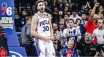 NBA'de 76ers, Furkan Korkmaz'ın 31 sayı attığı maçta Bulls'u yendi