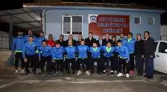 Başkan Otgöz'den Seydikemer Belediyespor'un yeni tesislerine ziyaret