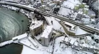 Gökdelenlerin yıkımı havadan görüntülendi