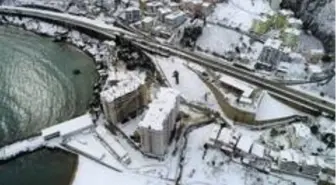 (ÖZEL) Ordu'daki gökdelenlerin yıkımı havadan görüntülendi