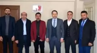 Başkan Gür'den KGK Temsilcisi Taş'a ziyaret