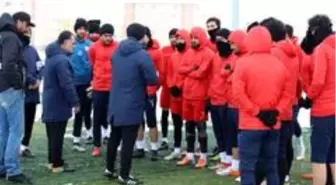 Nevşehir Belediyespor tam kadro çalıştı