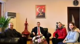 Rektör Prof. Dr. Kuş, İdlib gazisiyle buluştu