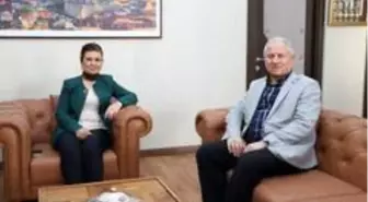 Başkan Çaylı'dan Elif Köse'ye ziyaret