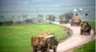 Suriye sınırına askeri araç sevkiyatı