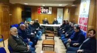 Hisarcık'ta yapılacak proje ve yatırımlar ele alındı