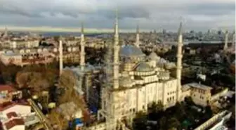 Sultanahmet Camisi'nin restorasyonu tüm hızıyla sürüyor