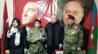 Azerbaycan'ın milli kahramanı Tunç'tan ASİMDER'e ziyaret