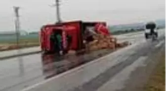 Tekirdağ'da trafik kazası: 2 yaralı