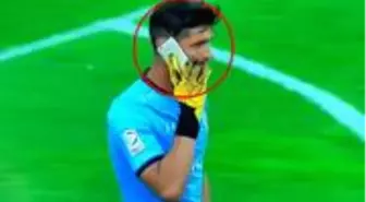 Universidad - Colo Colo maçında Matias Dituro'nun hareketi sosyal medyayı salladı