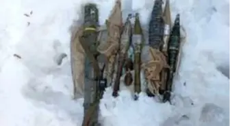 Derecik kırsalında AT-40 füzesi ele geçirildi