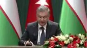 Mirziyoyev: 'Sayın Cumhurbaşkanı ile temaslarımız iki halkın refahına hizmet edecektir'