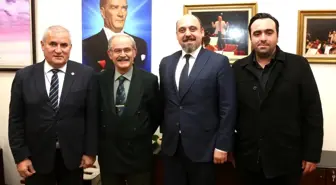 Kırım Gelişim Vakfı'ndan Başkan Büyükerşen'e ziyaret