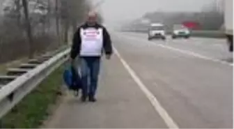 Kocaeli elazığ'daki duyarlılığa teşekkür etmek için ankara'ya yürüyor