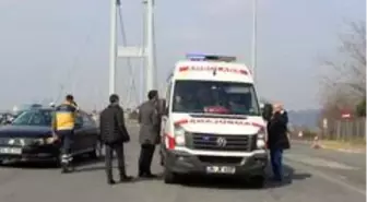 (Özel) 15 Temmuz Şehitler Köprüsü'nde 'Özel' ambulans denetimi