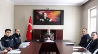 Çaldıran'da 'Otobüslerin Yol ve Trafik Güvenliğinin Sağlanması' toplantısı