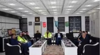 Demirci'de doğalgaz çalışmaları başladı