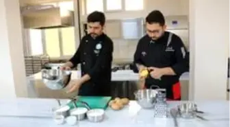 Patatesin lokumu ve cezeryesini yaptılar