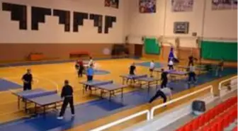 Fatsa'da masa tenisi turnuvası