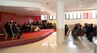 Hadim'de muhtarlar toplantısı düzenlendi