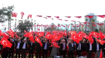 Antalya'da şehitlere dua, Mehmetçik'e destek programı