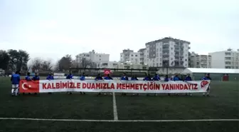 Cizrespor'dan Mehmetçiğe pankartlı destek