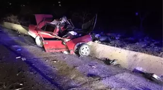 Malatya'da otomobil TIR'a çarptı: 1 ölü, 1 ağır yaralı