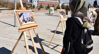 KMÜ'de Necmettin Erbakan fotoğraf sergisi