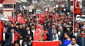 Tufanbeyli, İdlib şehitleri için tek yürek oldu