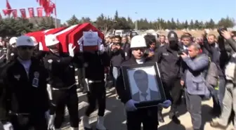 Ağrı'da şehit olan gümrük personeli Mustafa Türk son yolculuğuna uğurlandı