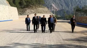 Başkan Sarı: 'Kale Yolu çalışmalarımızda sona geldik'