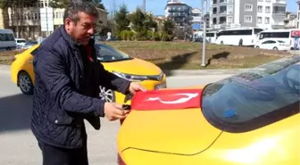 Bolu'da 'Mehmetçiğe destek' konvoyu